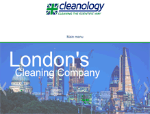 Tablet Screenshot of cleanology.com